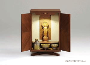 現代仏壇 セイル ダーク 商品画像 正面