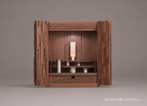 現代仏壇　渓流Ⅱ600　正面画像